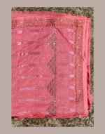 Dimple Kala Pink Fancy Saree with Embroidered Work - Image 2