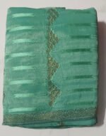 Dimple Kala Sea Green Fancy Saree with Embroidered Work - Image 2